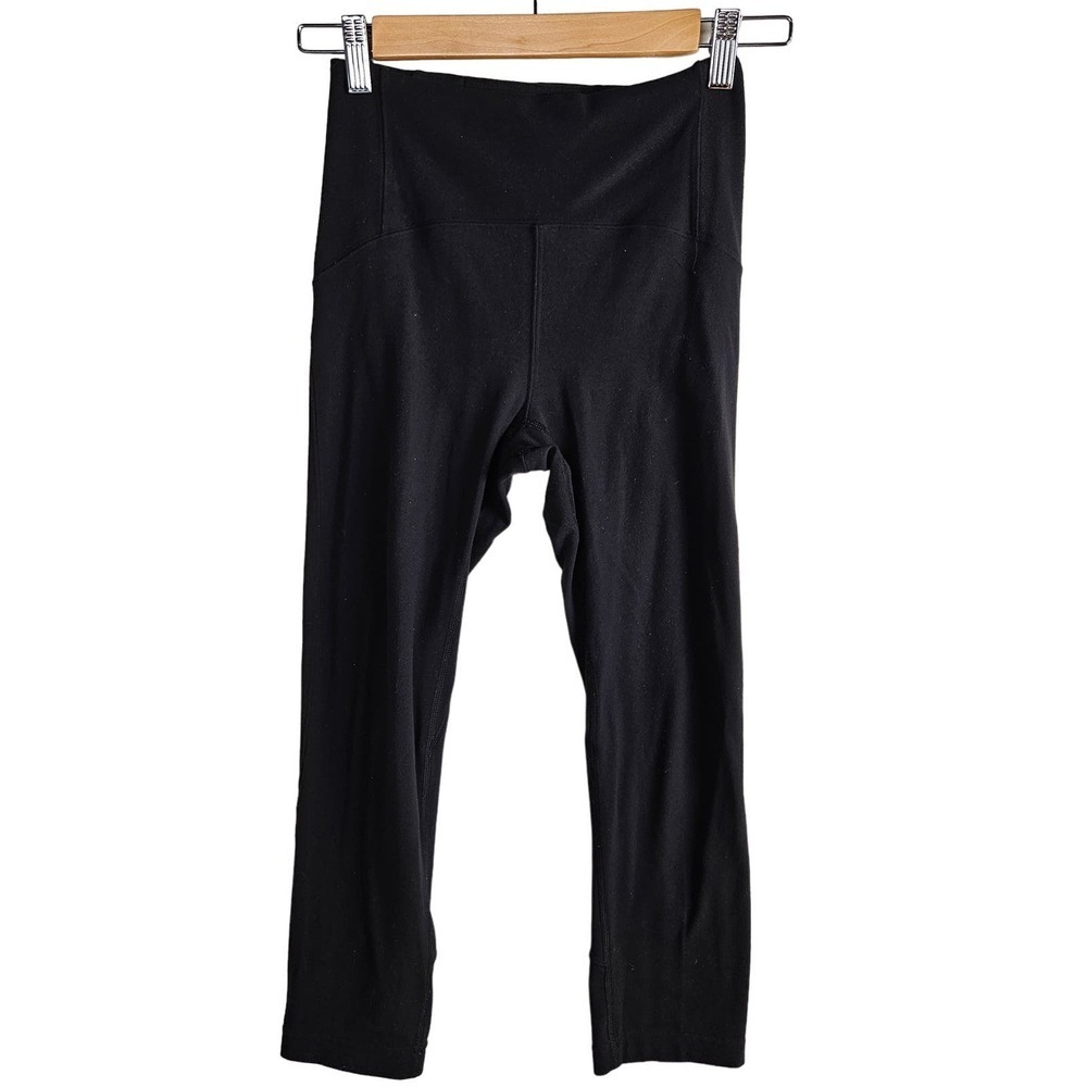 Lululemon Full Freedom Crop‎ 21" Legging 4 Black Capri